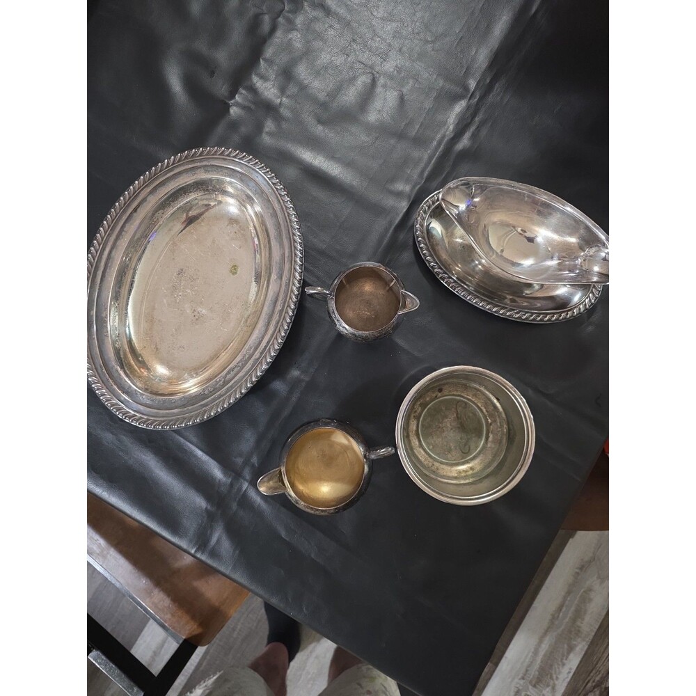 Silver Plated Antique Cookware